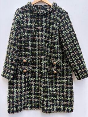 Tuckernuck Jackie Dress in Holly Tinsel Tweed
